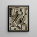 Résumé 3 - Carl Newman — framed artwork on a wall