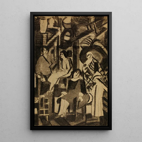 Reproduction of the painting Abstract Painting II - Carl Newman