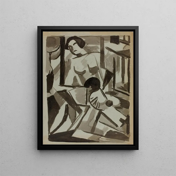 Summary IV - Carl Newman — framed artwork on a wall