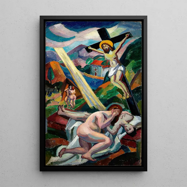 Reproduction of the painting Crucifixion - Carl Newman