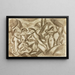 Group of nudes - Carl Newman — framed artwork on a wall