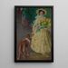 Hélène et Bos - Carl Newman — framed artwork on a wall