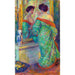 Dame reflétée dans le miroir - Carl Newman — artwork view
