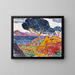 Landscape Painting - Carl Newman — framed artwork on a wall