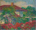 Landscape with building with red roof - Carl Newman — artwork view