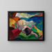 Nude - Carl Newman — framed artwork on a wall