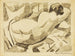Nude Woman Lying Down - Carl Newman — artwork view
