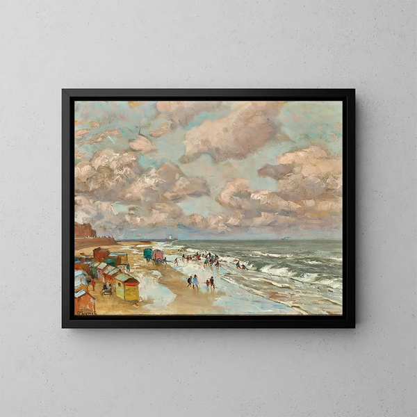 Belgium Painting - Carl O'Lynch de Town — framed artwork on a wall