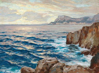 View of the Bay of Monaco - Carl O'Lynch de Town — artwork view