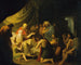 Jacob bénit les fils de Joseph - Carl Peter Goebel l'Ancien — artwork view