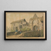 Ruine du Tiefburg à Handschuhsheim - Carl Philipp Fohr — framed artwork on a wall