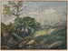 Ruine de Frankenstein en hiver - Carl Philipp Fohr — artwork view