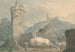 View of Weinheim on the Neckar River - Carl Philipp Fohr — artwork view