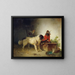 Good friends - Carl Pischinger — framed artwork on a wall
