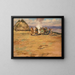 After the rabbit hunt - Carl Plückebaum — framed artwork on a wall