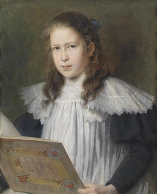 Portrait of Gisela Probst - Carl Probst — artwork view