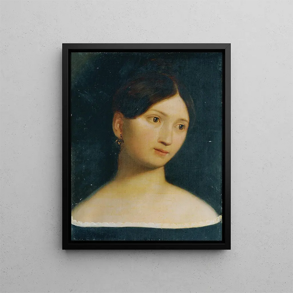 Anna Ramelmayr - Carl Rahl — framed artwork on a wall