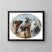 Good friends - Carl Reichert — framed artwork on a wall