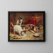 In the pantry - Carl Reichert — framed artwork on a wall
