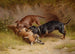 Hunting Game Painting - Carl Reichert — artwork view