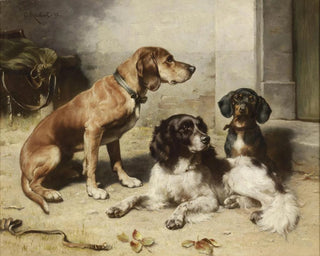 After the Hunt - Carl Reichert — artwork view