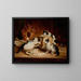 Card games - Carl Reichert — framed artwork on a wall