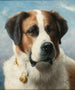Saint Bernard Painting - Carl Reichert — artwork view