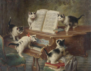 The kitten recital - Carl Reichert — artwork view