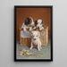 Reproduction of the painting With Warmhearted Good Intentions - Carl Reichert