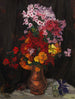 Flower Field Painting - Carl Reiser — artwork view