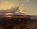 L'île de Gina with the ruins of the temple of Hécate - Carl Rottmann — artwork view
