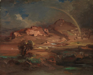 The cemetery of Pronoia near Nauplia - Carl Rottmann — artwork view