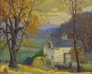 Grange blanche - Carl Rudolph Krafft — artwork view