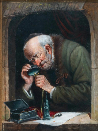 The Pawnbroker - Carl Schleicher — artwork view