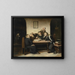 A Controversial Question from the Talmud - Carl Schleicher — framed artwork on a wall