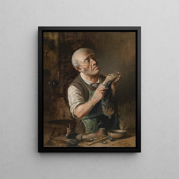 Schuster - Carl Schleicher — framed artwork on a wall