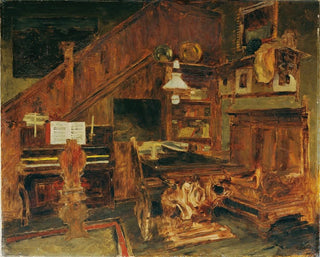 Atelier des artistes à Venise - Carl Schuch — artwork view