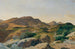 Landscape painting in the Sabine Mountains - Carl Schuch — artwork view