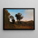 Forest Edge Painting near Purkersdorf - Carl Schuch — framed artwork on a wall