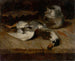 Wild duck and tin box - Carl Schuch — artwork view