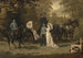 The Imperial Couple and the Crown Prince at Laxenbourg - Carl Schweninger — artwork view