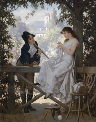 The Meeting - Carl Schweninger Jr — artwork view