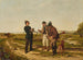 Hunting permit verification painting - Carl Sellmer — artwork view
