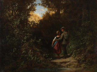 Hunting - Carl Spitzweg — artwork view