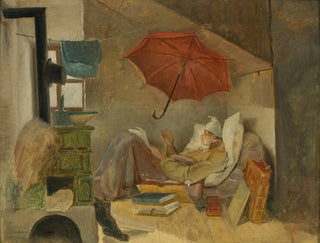 The Poor Poet - Carl Spitzweg — artwork view