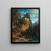 Mermaid Catcher - Carl Spitzweg — framed artwork on a wall