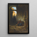 Oriental Scene - Carl Spitzweg — framed artwork on a wall