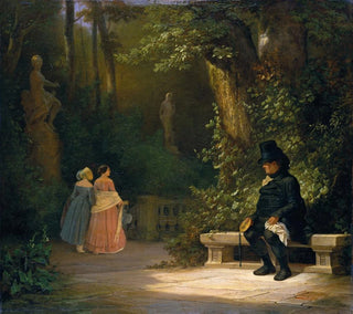 The Widower - Carl Spitzweg — artwork view