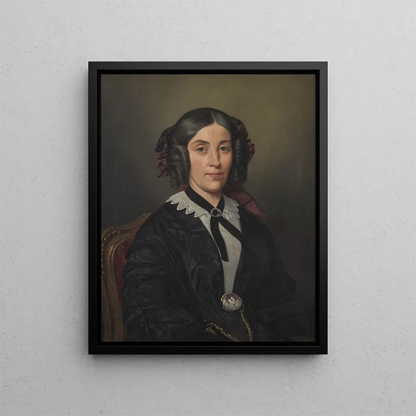 Margaret Seton - Carl Stefan Bennet — framed artwork on a wall