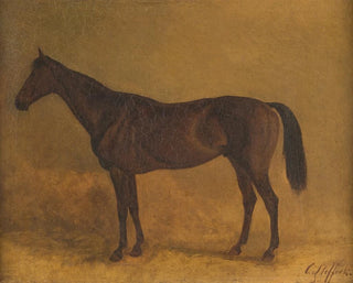 Brown Racehorse - Carl Steffeck — artwork view